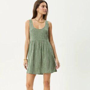AFENDS Base Jesse- Seersucker Mini Dress Seersucker Mini Dress